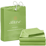 Premium Viscose Bamboo Sheet Set, 4 Piece Set, Silky Feeling and Exquisitely Soft, 20- Inch- Deep Pockets