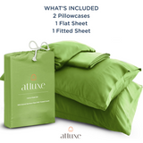 Premium Viscose Bamboo Sheet Set - SAGE GREEN