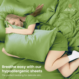 Premium Viscose Bamboo Sheet Set - SAGE GREEN