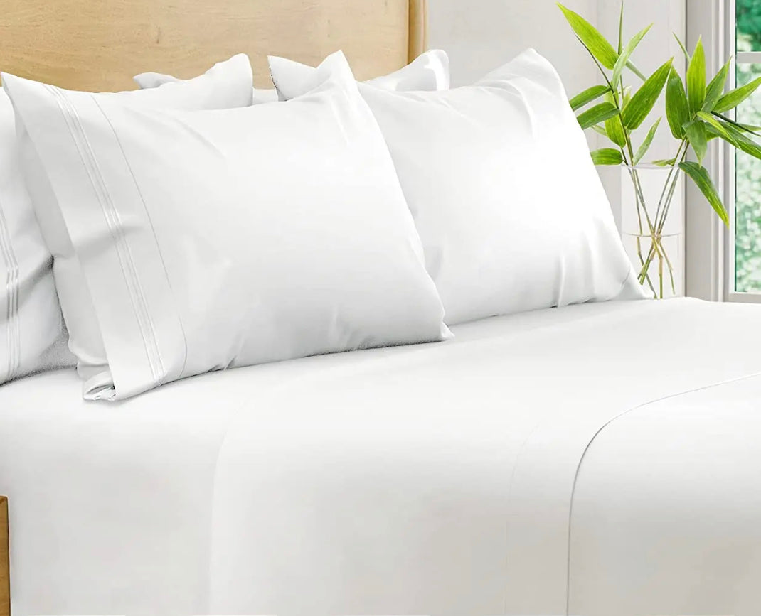 Atluxe sustainable bedding, temperature regulating, coxy and durable