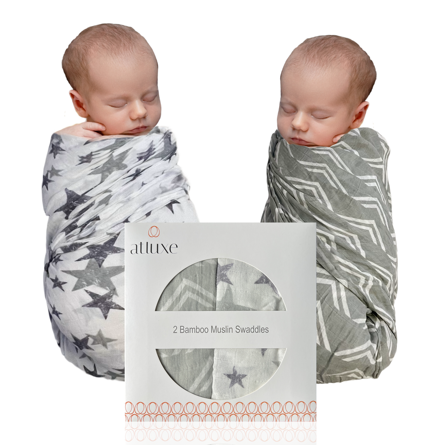 What are the different types of swaddles available? Atluxe Blanket