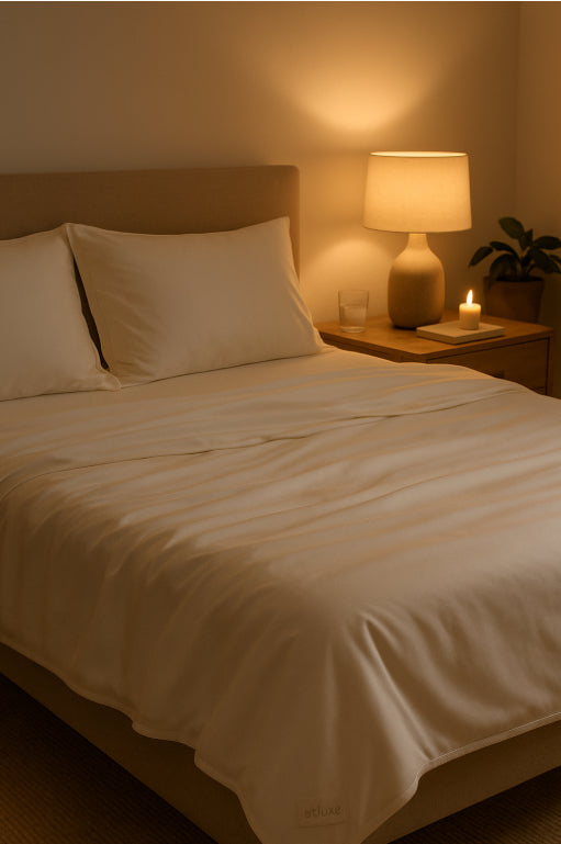 Atluxe cool lighting bedroom 